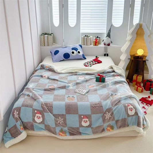 Homyo Blanket - Soft & Cozy Warm Throw for Office, Sofa, Napping | Leisure Shawl, Airplane Blanket | Perfect Birthday Gift