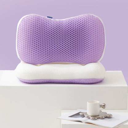 HOMYO two-sided TPE grid pillow in Lavender