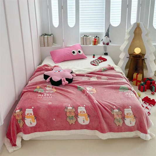 Homyo Blanket - Soft & Cozy Warm Throw for Office, Sofa, Napping | Leisure Shawl, Airplane Blanket | Perfect Birthday Gift