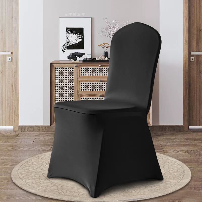 Homyo Front seat cover - Stretch polyester-spandex banquet chair cover, suitable for weddings, banquets, parties, celebration events and festive dining - Durable, wrinkle-resistant and reusable chair protection cover