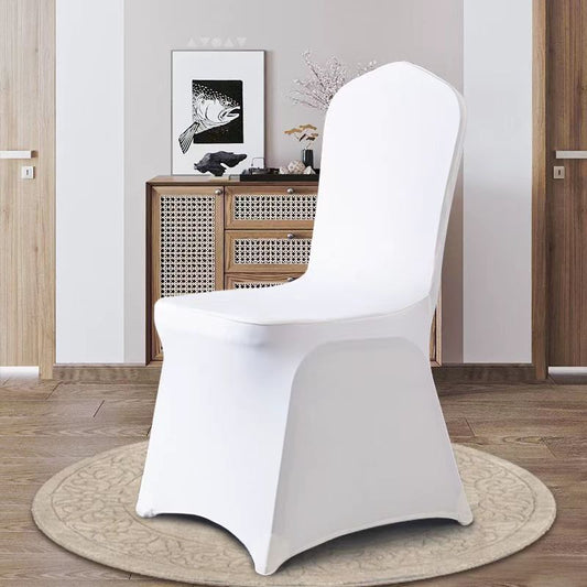 Homyo Front seat cover - Stretch polyester-spandex banquet chair cover, suitable for weddings, banquets, parties, celebration events and festive dining - Durable, wrinkle-resistant and reusable chair protection cover