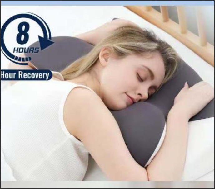Orthopedic Contour Memory Foam Pillow Side Back Sleeper Neck Support Cooling