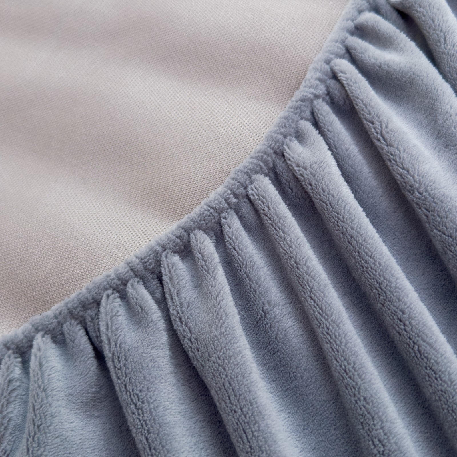Fluffy Faux Fur Fitted Sheet Set Ultra Soft Fleece Warm Cozy Bed Mattress Cover