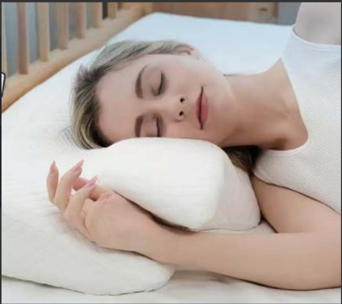 Orthopedic Contour Memory Foam Pillow Side Back Sleeper Neck Support Cooling