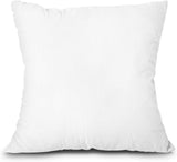 HOMYO white throw pillow insert