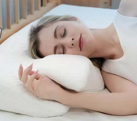 Homyo Ergonomic Cervical Memory Foam Pillow – Orthopedic Contour Sleeping Support for Neck and Shoulder Pain Relief – Odorless Bed Pillow for Side, Back, and Stomach Sleepers with Washable Cooling Case